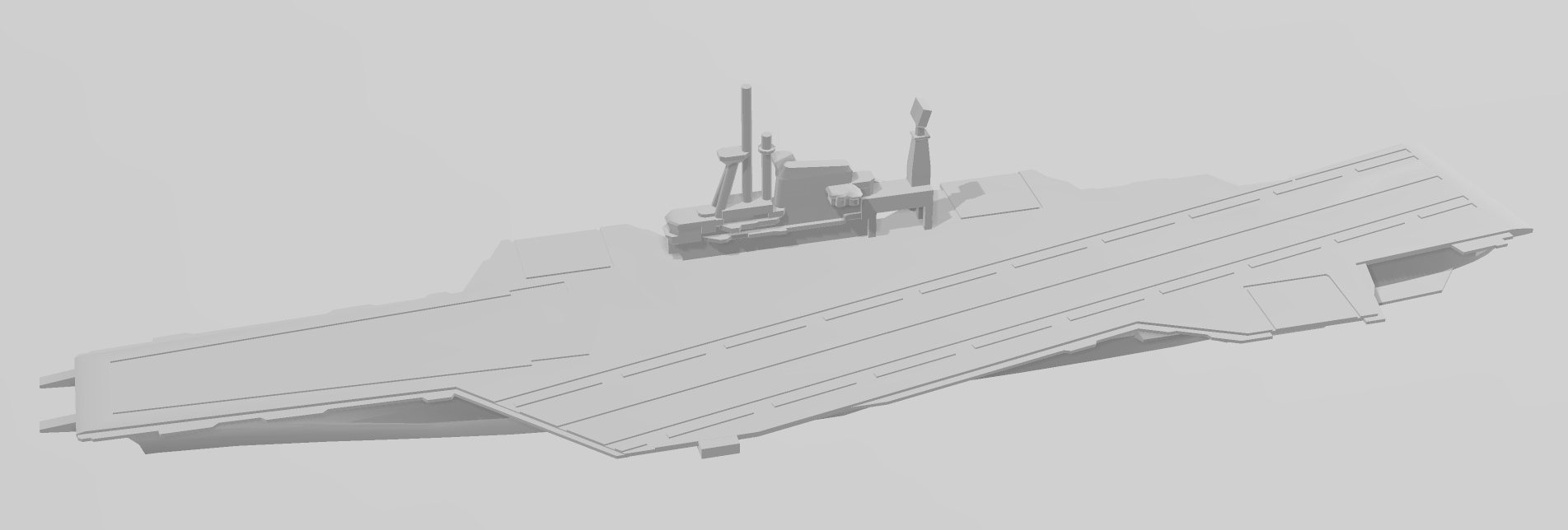 Carrier - Midway - Post War - USN - Axis and Allies - Naval Miniature - Victory at Sea