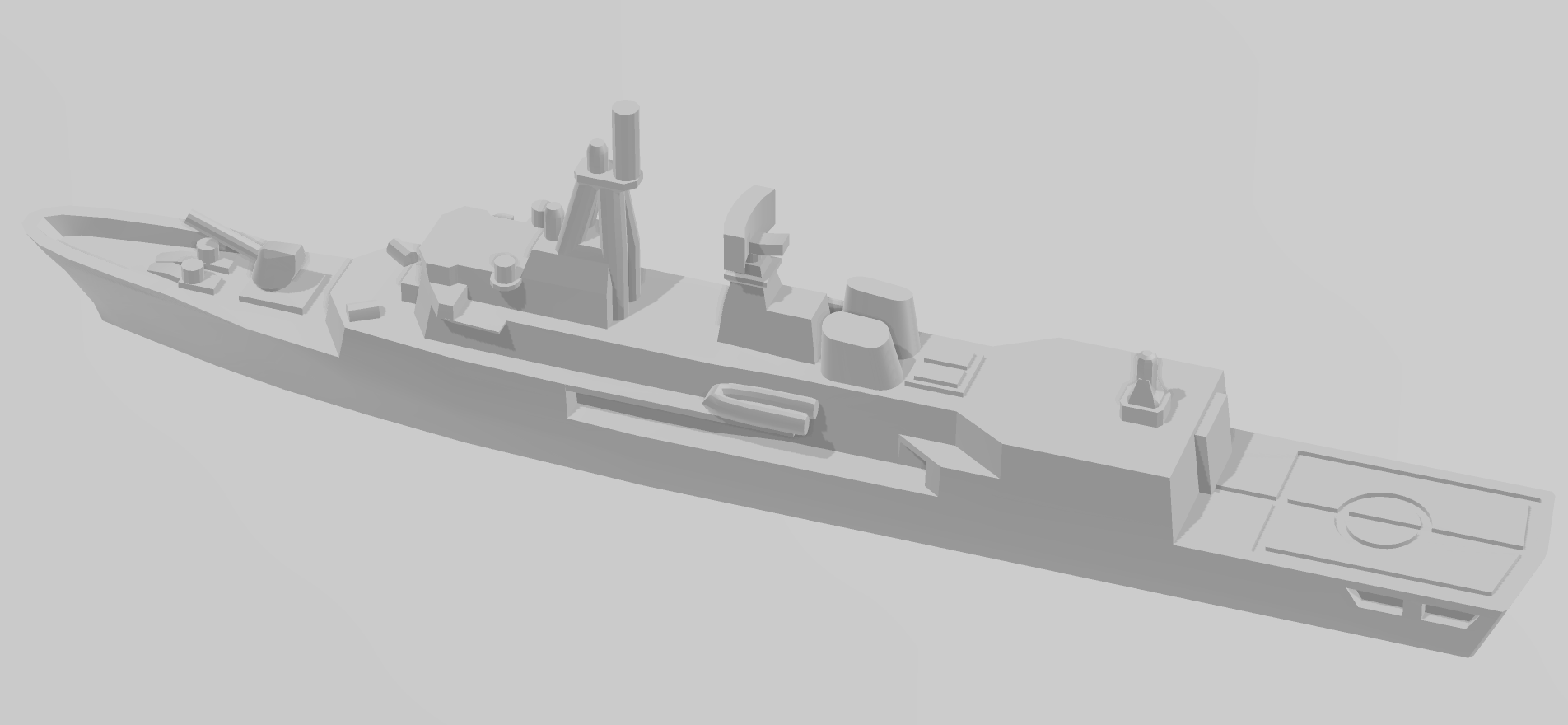 Frigate - ANZAC-Class - New Zealand - Wargaming - Axis and Allies - Naval Miniature - Warships