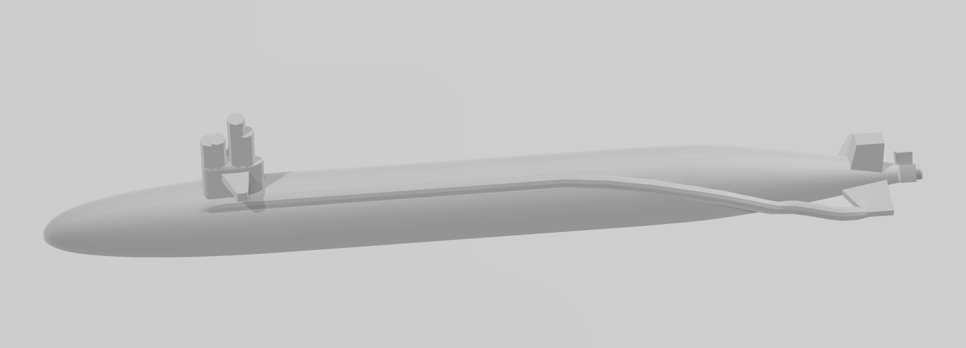 Submarine - Sturgeon - USN - Axis and Allies - Naval Miniature - Warships