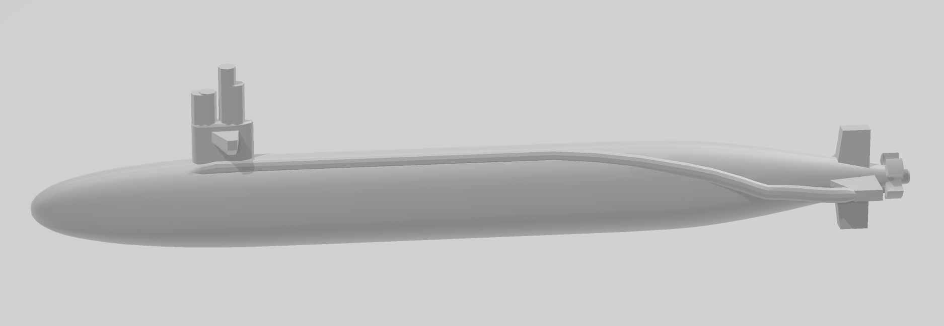 Submarine - Sturgeon - USN - Axis and Allies - Naval Miniature - Warships