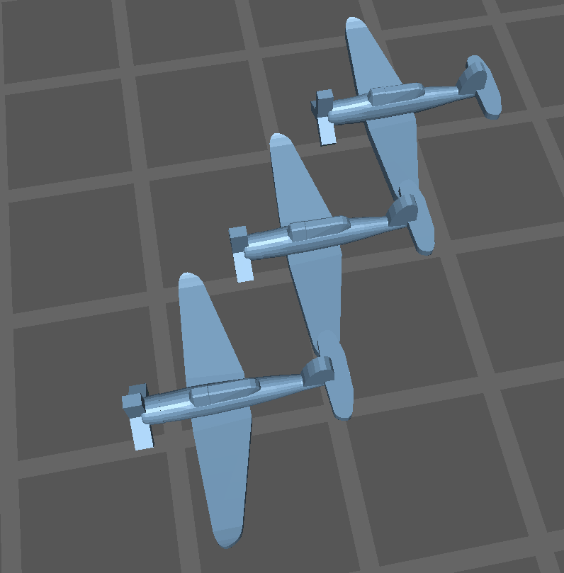 Aircraft - Skua - UK Navy - 1:900 - Victory at Sea - Warships