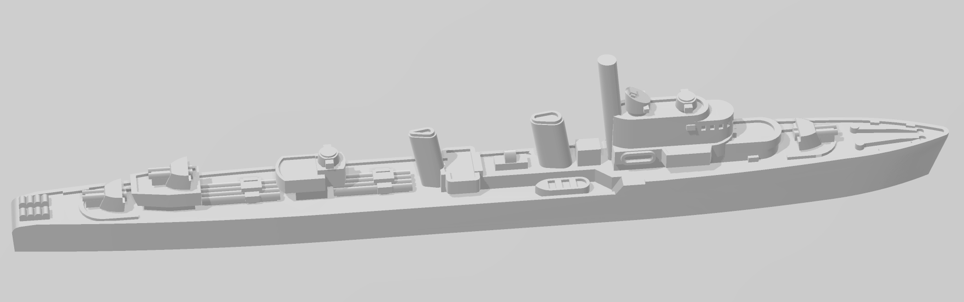 HNLMS Issac Sweers - Dutch Navy - Axis & Allies - C.O.B.