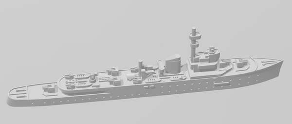 HNLMS Jacob Van Heemskerck - Dutch Navy -  Axis & Allies - Victory at Sea - C.O.B.