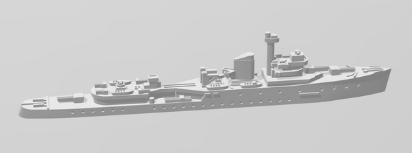 HNLMS Tromp - Dutch Navy -  Axis & Allies - Victory at Sea - C.O.B.