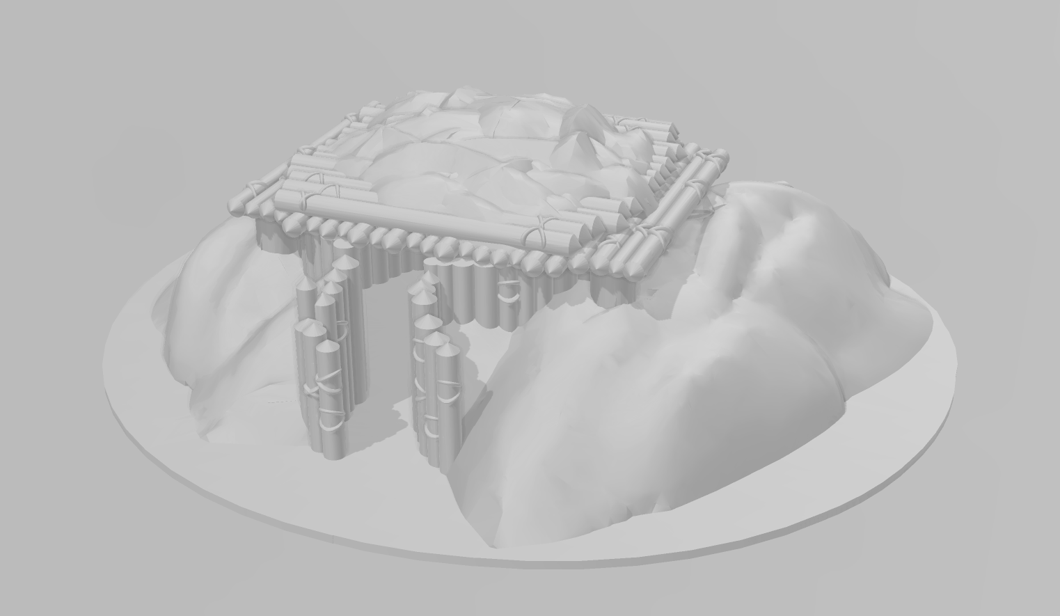 IJA Bunker - War Games And Dioramas - 28 mm Miniatures - Bolt Action