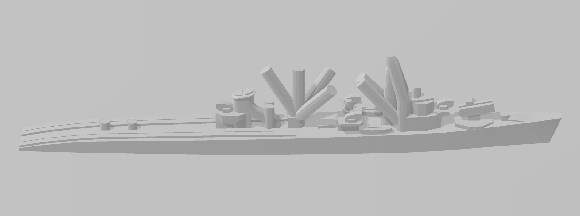 Auxilary - No. 1 Landing Ship - IJN Navy - Wargaming - Axis and Allies - Naval Miniature - Warships