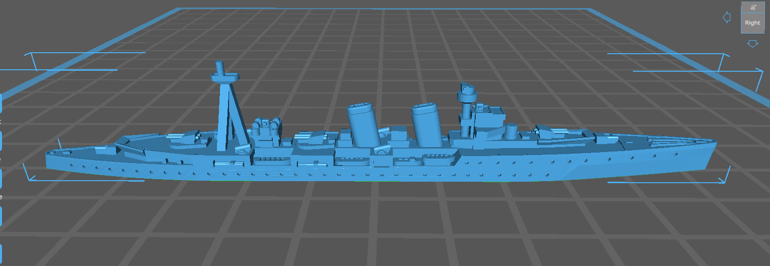 Almirante Cervera - Spanish Navy - Wargaming - Axis & Allies - Naval Miniature - Tabletop Games - Warships - C.O.B.