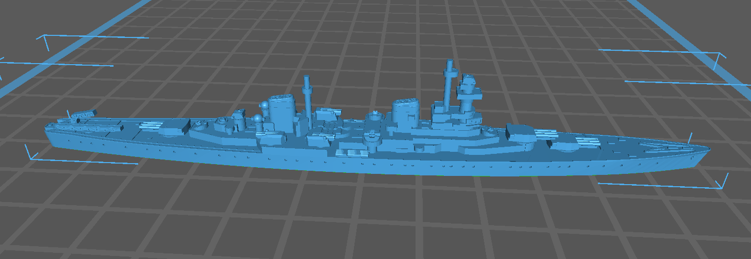 Pyotr Bagration (Pr65) - Russian Navy - C.O.B. - Naval Miniature - Warships - Wargaming