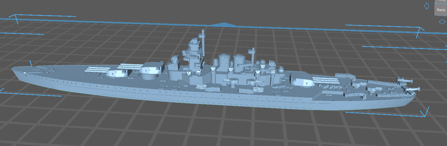 Sovetskaya Rossiya (1937) - Russian Navy - C.O.B. - Naval Miniature - Warships - Wargaming