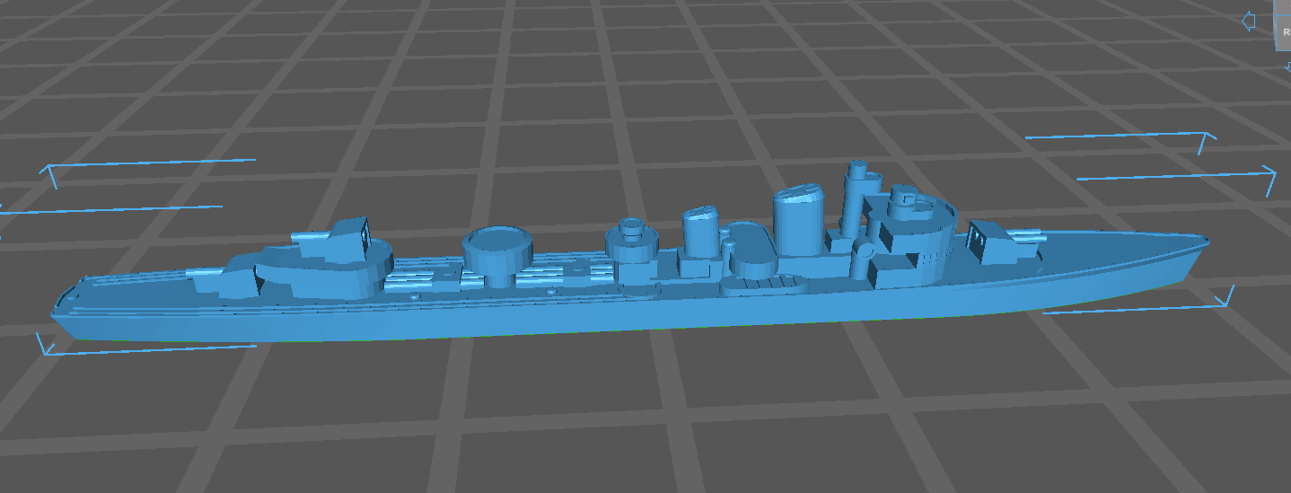 HSwMS Visby - Sweden Navy - C.O.B. - Naval Miniature - Warships - Wargaming