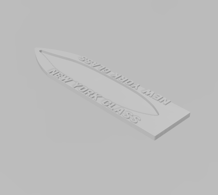 New York Class - Ship Bases - Naval Miniature Bases