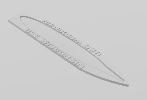 Wisconsin Class - Ship Bases - Naval Miniature Bases