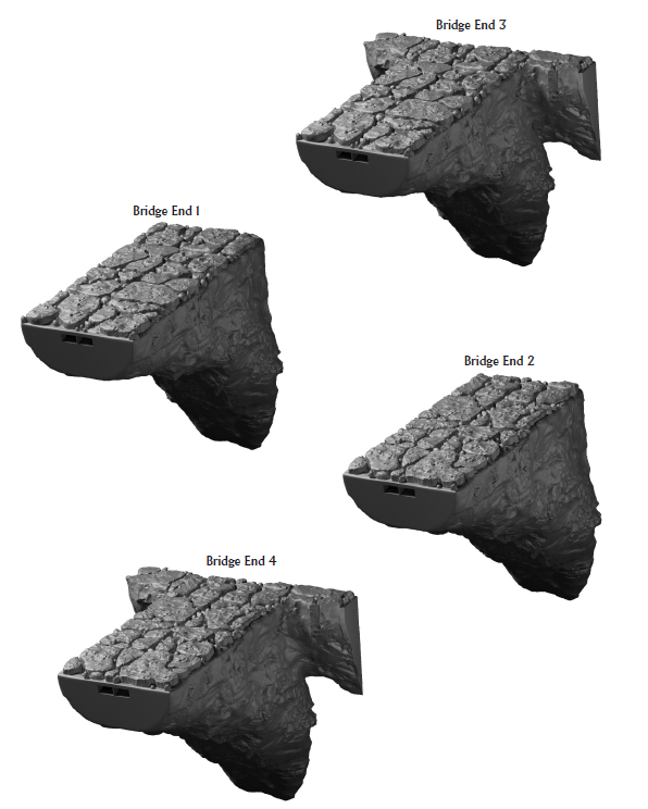 Lost Caverns Bridges - 28 mm / 1" - DragonLock - DND - Pathfinder - RPG - Dungeon & Dragons - Terrain - Fat Dragon Games