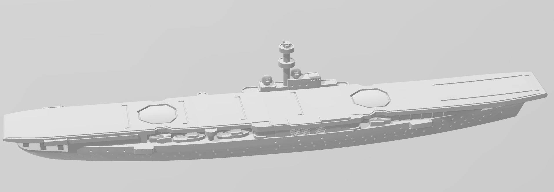 Schwarm (15k tonnes Flugzeugkreuzer)- German Navy - Wargaming - Axis and Allies - Naval Miniature - Tabletop Games - Warships - C.O.B.