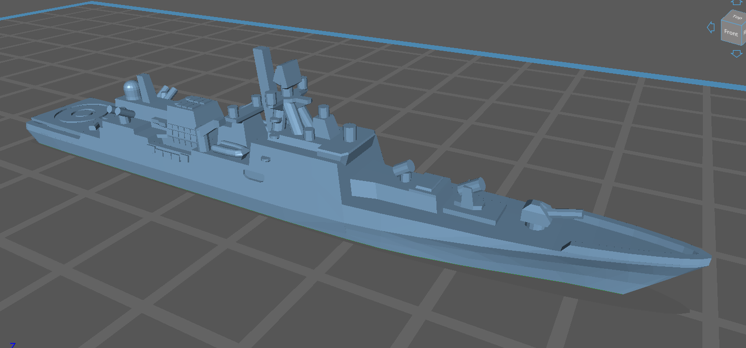 Admiral Grigorovich - Soviet Navy - Wargaming - Axis and Allies - Naval Miniature - Tabletop Games - Warships