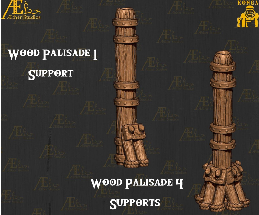 Konga Set 6 - Pathfinder - Dungeons & Dragons - RPG - Tabletop-Terrain - 28 mm / 1"- Aether Studios