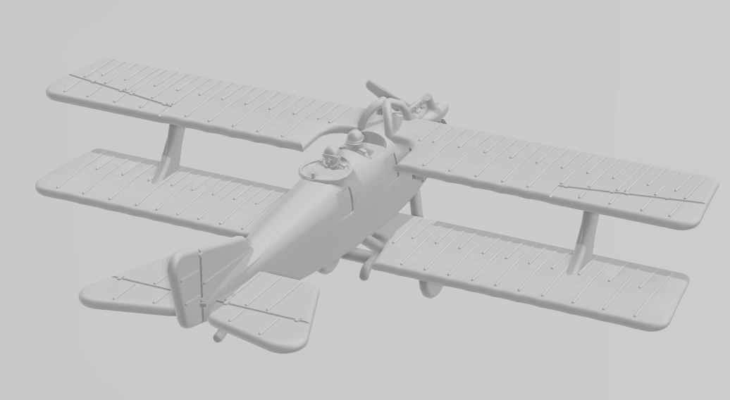 LFG Roland C.II - WWI Two Seaters - 1/144 Scale - wargame3d