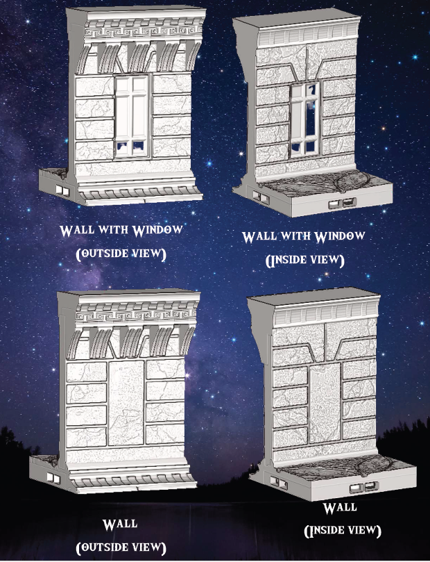 Bank of Aethertowne Part 1 - Pathfinder - Dungeons & Dragons - RPG - Tabletop-Terrain - 28 mm / 1"- Aether Studios