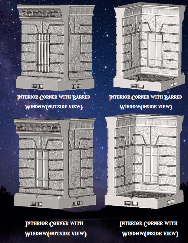 Bank of Aethertowne Part 1 - Pathfinder - Dungeons & Dragons - RPG - Tabletop-Terrain - 28 mm / 1"- Aether Studios