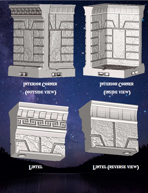 Bank of Aethertowne Part 1 - Pathfinder - Dungeons & Dragons - RPG - Tabletop-Terrain - 28 mm / 1"- Aether Studios