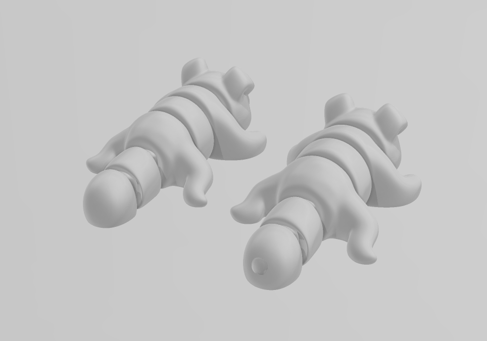 Baby Dog - Keychain - Desk Ornament - ZOU3D