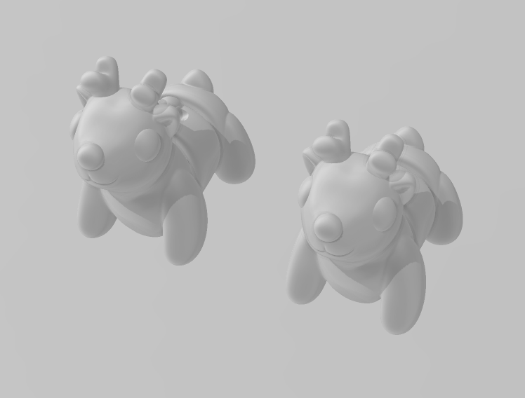 Baby Reindeer - Keychain - Desk Ornament - ZOU3D