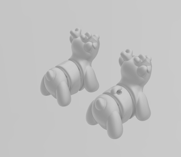 Baby Reindeer - Keychain - Desk Ornament - ZOU3D