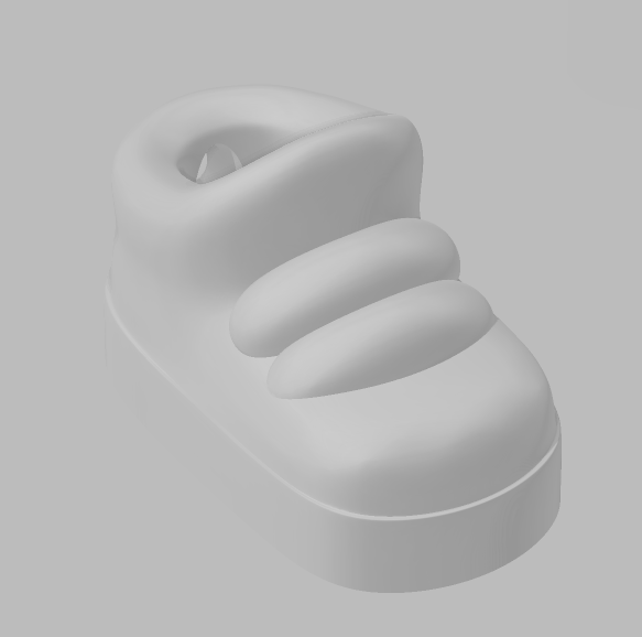 Shoe Keychain - Articulated - Keychain - Desk Ornament - ZOU3D