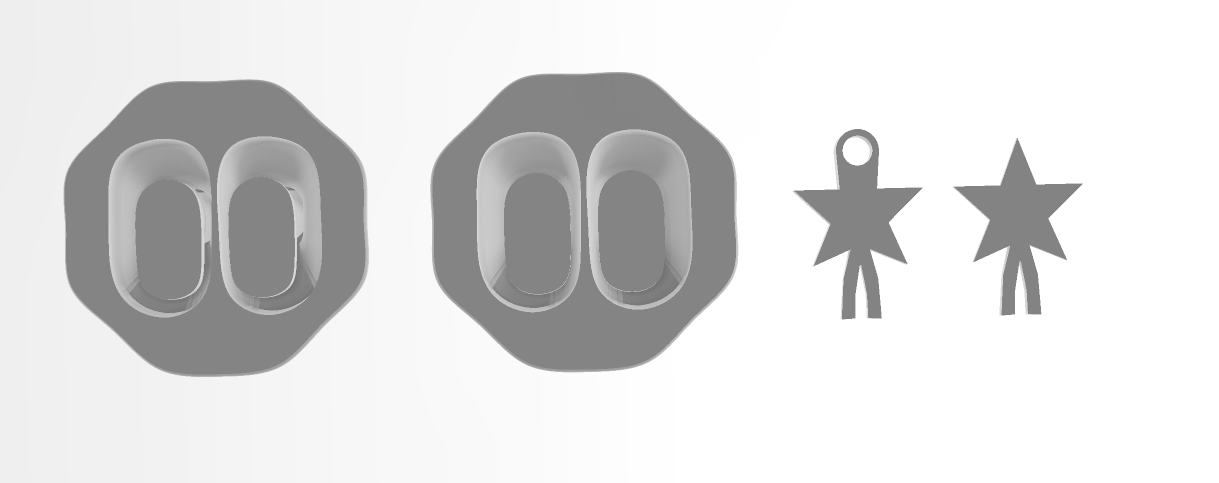 Christmas Tree - Articulated - Keychain - Desk Ornament - ZOU3D