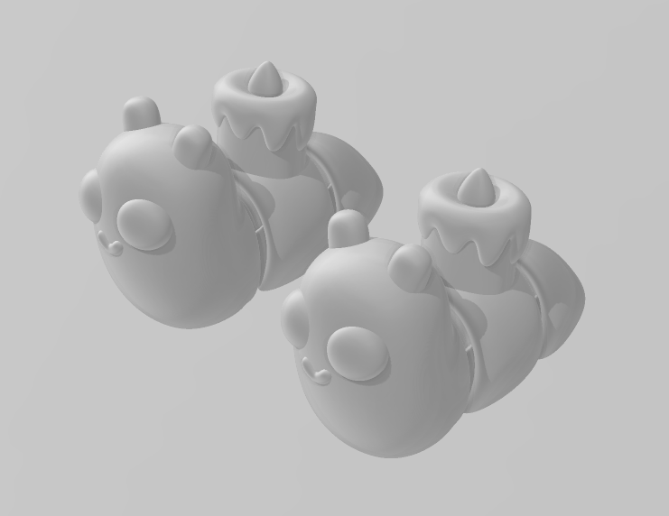 Baby Snails - Articulated - Keychain - Desk Ornament - ZOU3D