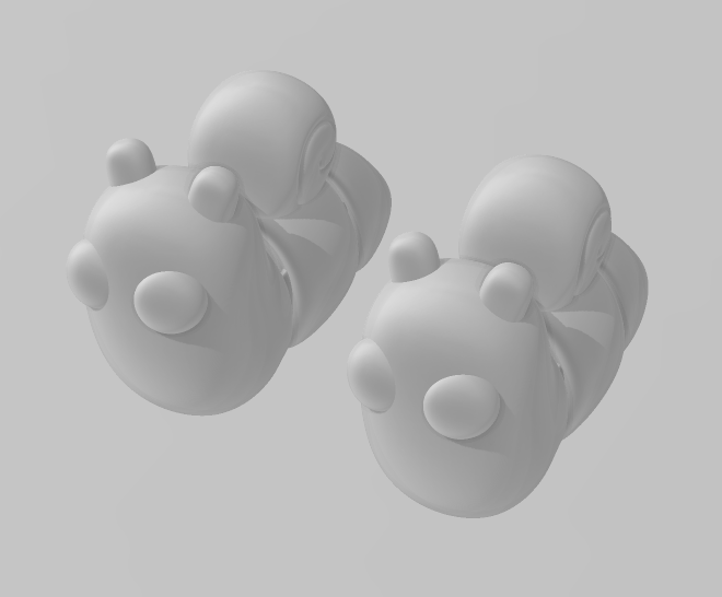 Tiny Snail - Articulated - Keychain - Desk Ornament - ZOU3D