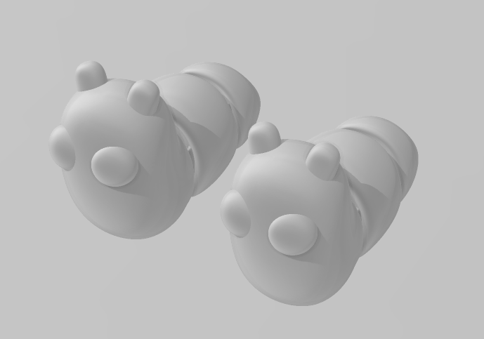 Tiny Snail - Articulated - Keychain - Desk Ornament - ZOU3D