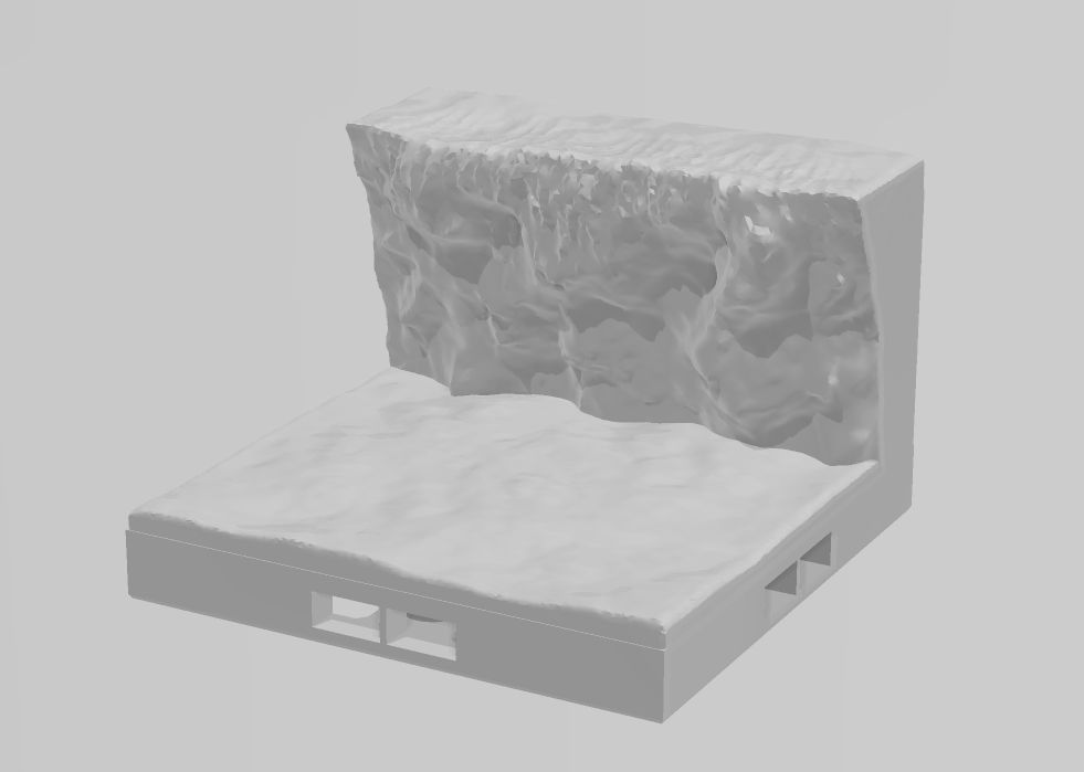 Ground Cliffs Part 1 - Pathfinder - Dungeons & Dragons - RPG - Tabletop -Terrain - 28 mm / 1"- Aether Studios
