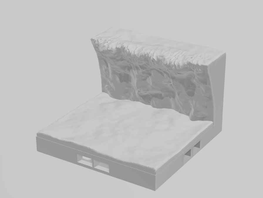 Ground Cliffs Part 1 - Pathfinder - Dungeons & Dragons - RPG - Tabletop -Terrain - 28 mm / 1"- Aether Studios