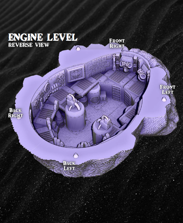 Lord Taal's Head - Pathfinder - Dungeons & Dragons - RPG - Tabletop -Terrain - 28 mm / 1"- Aether Studios