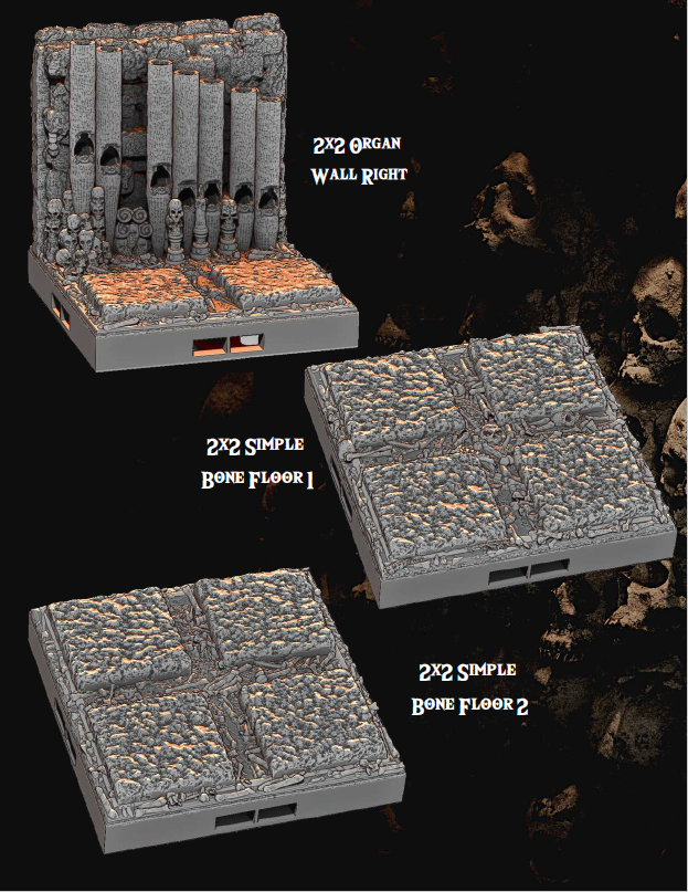 The Gloomcore Part 2 - Pathfinder - Dungeons & Dragons - RPG - Tabletop -Terrain - 28 mm / 1"- Aether Studios