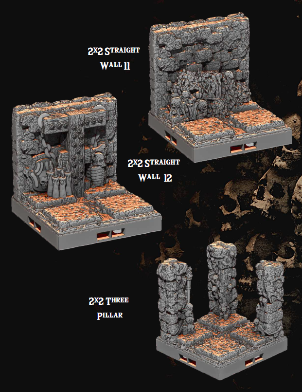 The Gloomcore Part 3 - Pathfinder - Dungeons & Dragons - RPG - Tabletop -Terrain - 28 mm / 1"- Aether Studios
