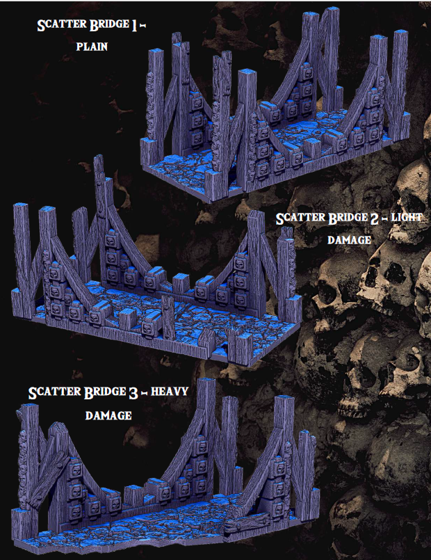 Brekkis Bastille Part 2 - Pathfinder - Dungeons & Dragons - RPG - Tabletop -Terrain - 28 mm / 1"- Aether Studios