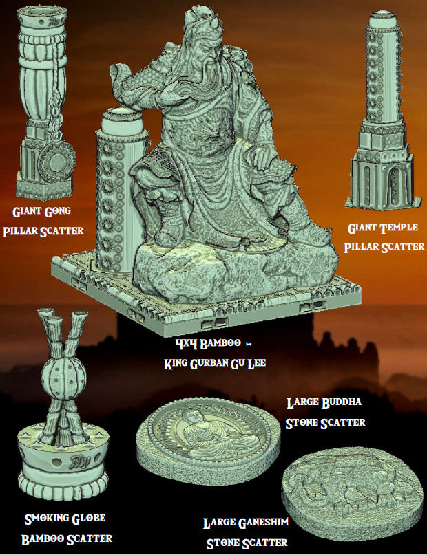 Temple of The Astral Mother - Pathfinder - Dungeons & Dragons - RPG - Tabletop -Terrain - 28 mm / 1"- Aether Studios