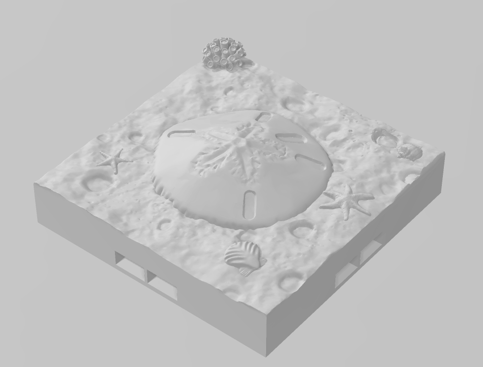 Seabed Floors Part 2 - Pathfinder - Dungeons & Dragons - RPG - Tabletop -Terrain - 28 mm / 1"- Aether Studios