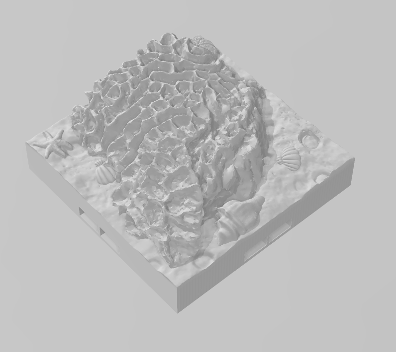 Seabed Floors Part 2 - Pathfinder - Dungeons & Dragons - RPG - Tabletop -Terrain - 28 mm / 1"- Aether Studios