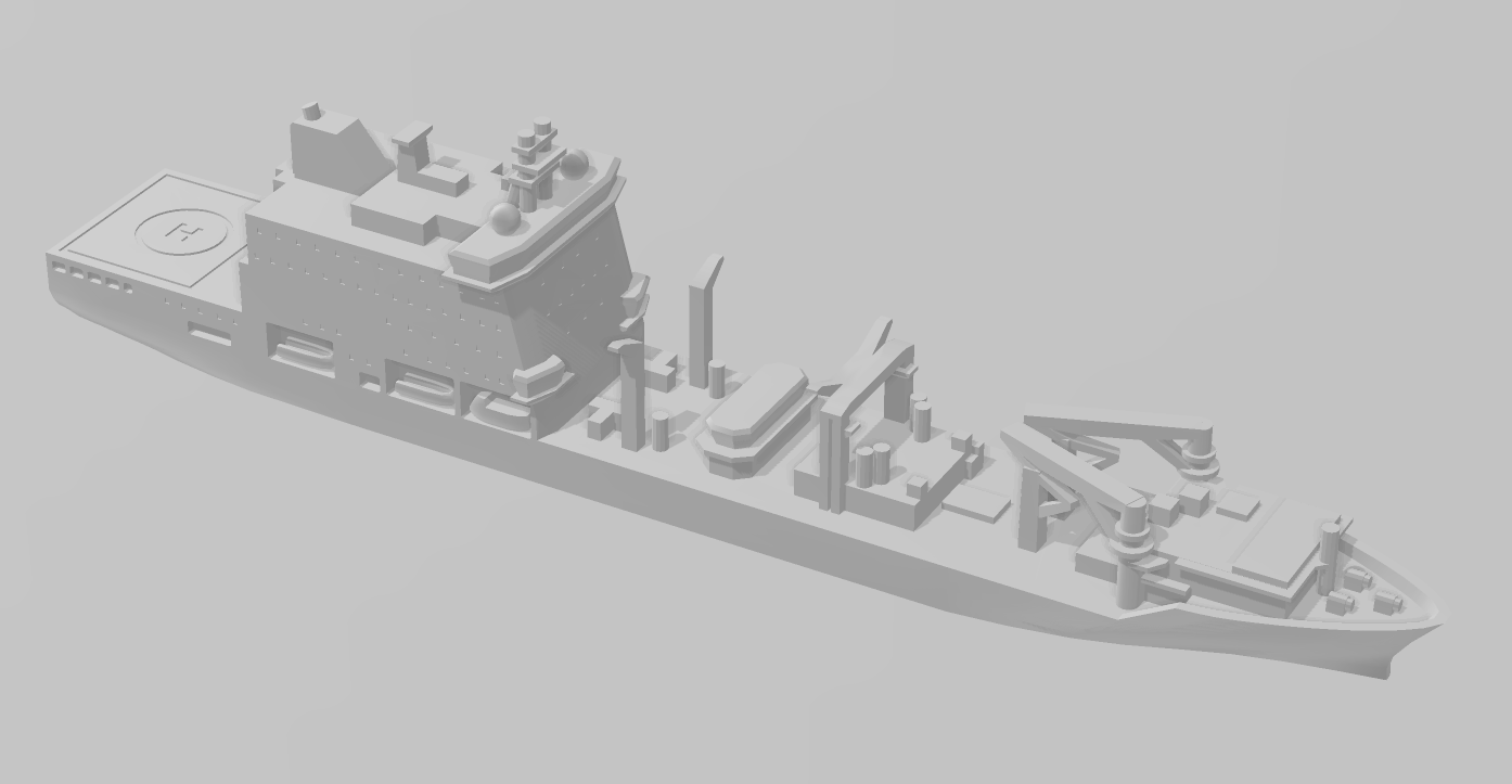 MV-Asterix - Canadian Navy - Wargaming - Axis and Allies - Naval Miniature - Tabletop - Warships