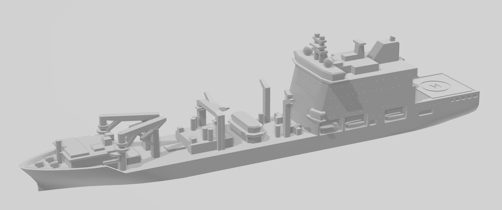 MV-Asterix - Canadian Navy - Wargaming - Axis and Allies - Naval Miniature - Tabletop - Warships