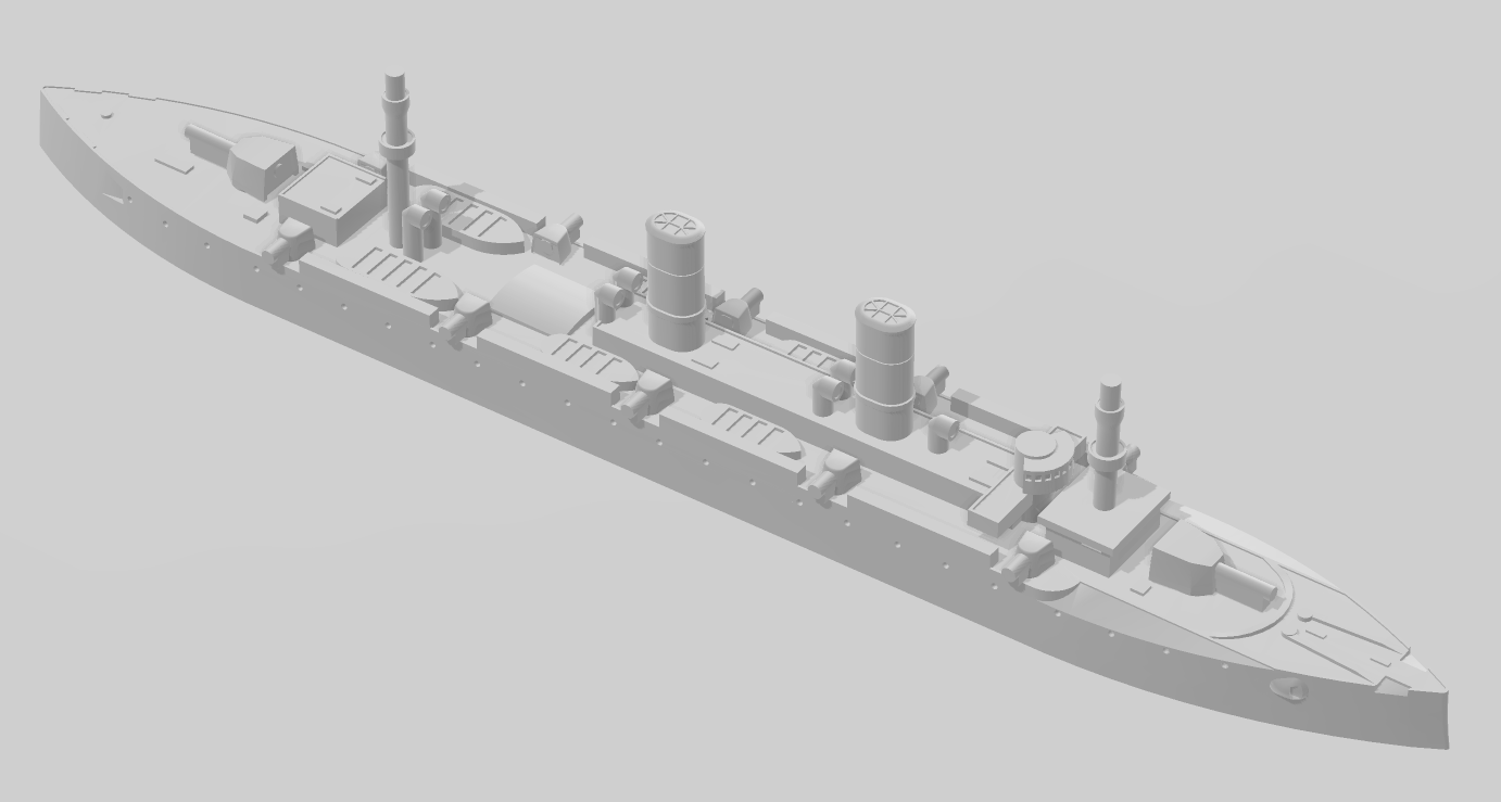 Hai Chi - Chinese Navy - Wargaming - Axis & Allies - Naval Miniature - Games - Warships - C.O.B.