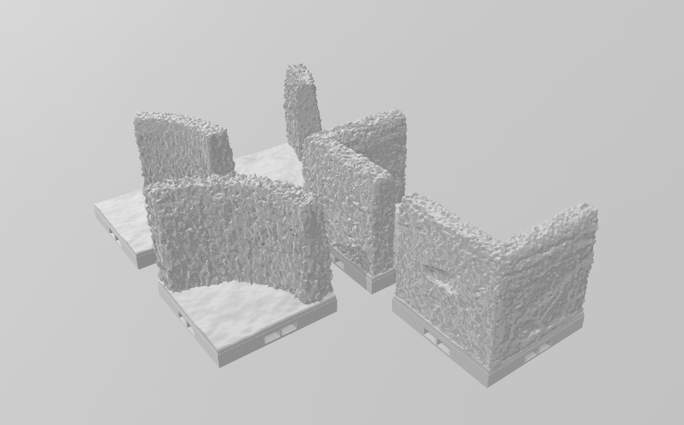 Hedge Maze Core Set Part 1 - Pathfinder - Dungeons & Dragons - RPG - Tabletop -Terrain - 28 mm / 1"- Aether Studios