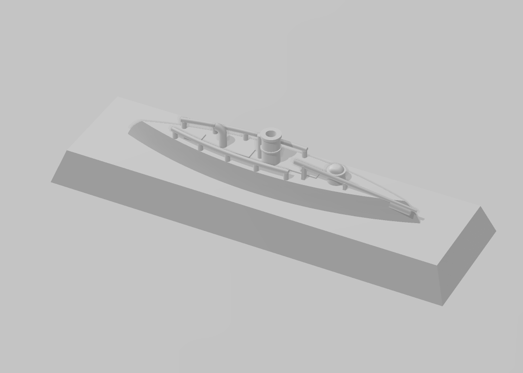 Peruvian Torpedo Boat - Ships - Sailboats - Age of Sail - War Game - Wargaming - Tabletop Games - 1:600 Scale