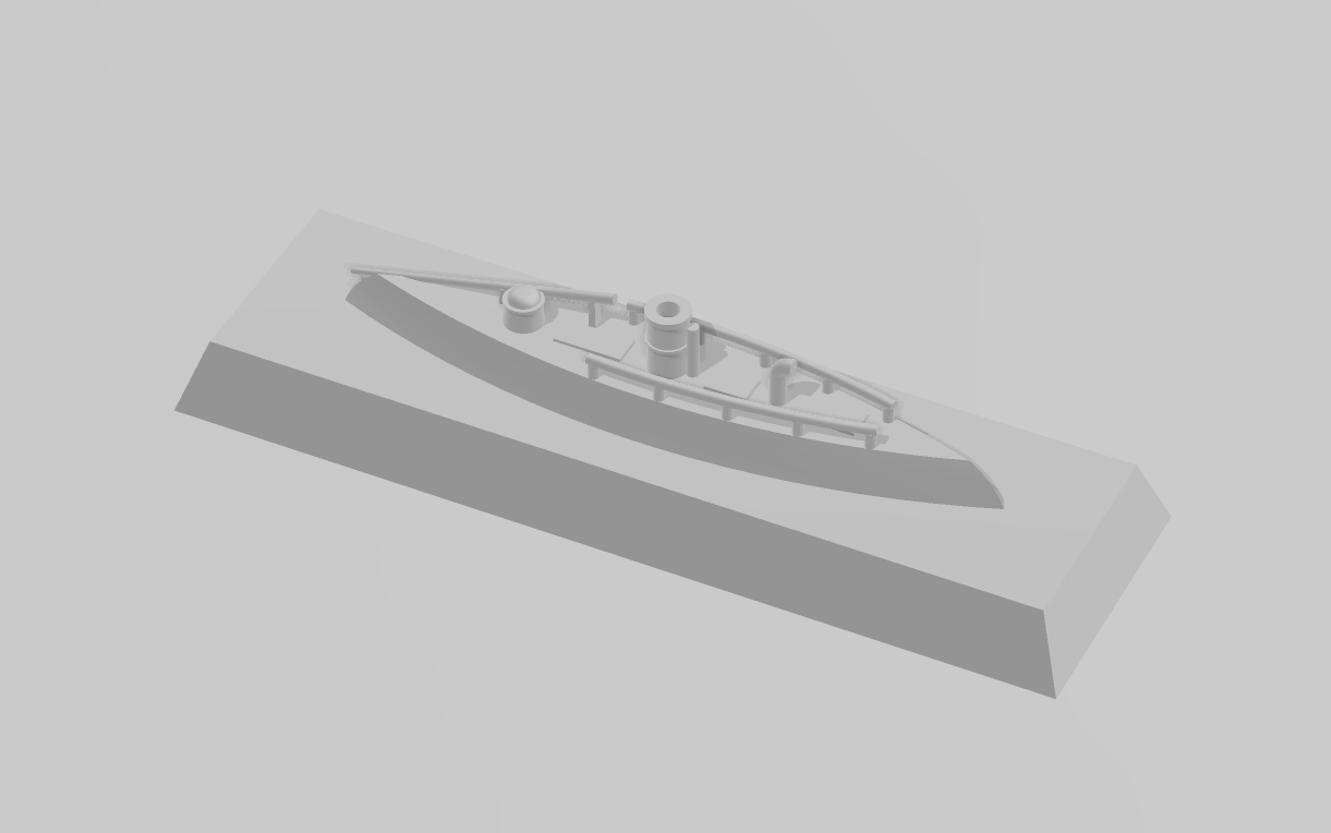 Peruvian Torpedo Boat - Ships - Sailboats - Age of Sail - War Game - Wargaming - Tabletop Games - 1:600 Scale