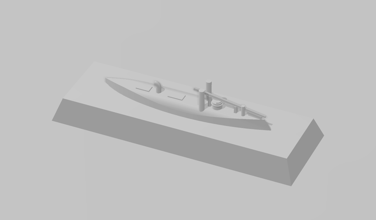 Chilean Torpedo Boat - Ships - Sailboats - Age of Sail - War Game - Wargaming - Tabletop Games - 1:600 Scale