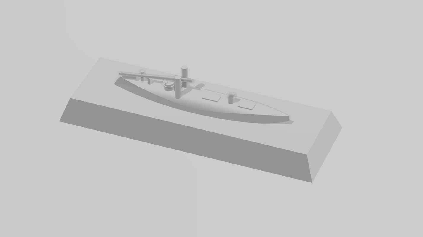 Chilean Torpedo Boat - Ships - Sailboats - Age of Sail - War Game - Wargaming - Tabletop Games - 1:600 Scale