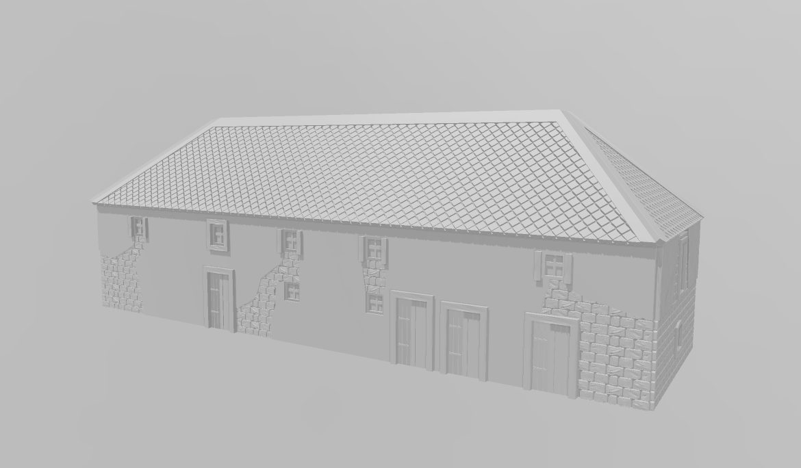 Bonville - War Across Europe - Terrain - 28mm - 20mm - 15mm - WOW Buildings